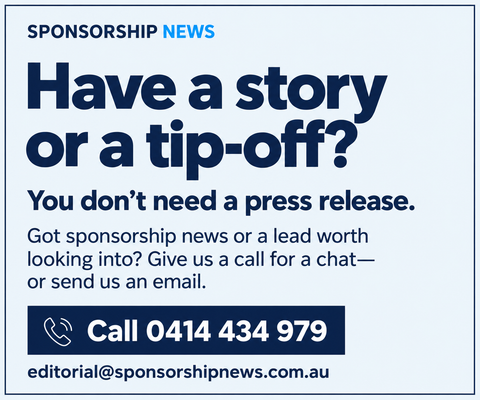 Have a story or a tip-off? Contact Sponsorship News